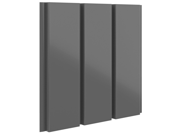 Cофит Aquasystem, 326 мм, без перфорации L=2400 мм гладкий, 0.5 мм, PE, RAL 7024