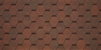 Битумная черепица Tegola Business Unica, Veneto цвет: nocciola 418, 2.86 м² / уп.