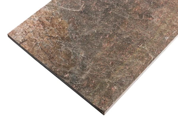 Кварцит, натуральный скол, 600x300 мм, 12 мм,  Natural Copper