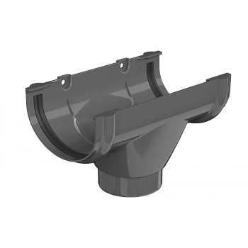 Воронка желоба Технониколь, оптима Ø 120 мм, цвет: серый