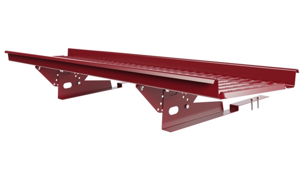 Мостик кровельный Borge, композитной черепицы, L=1500 мм RAL 3003