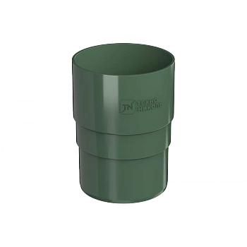 Муфта трубы, Технониколь пвх, стандарт Ø 82 мм, цвет: зеленый