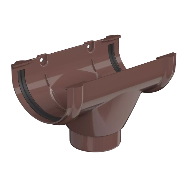Воронка желоба Технониколь, оптима Ø 120 мм, цвет: коричневый