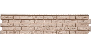 Фасадная панель Я фасад, Демидовский кирпич 1495 х 339 мм Classic, цвет: янтарь