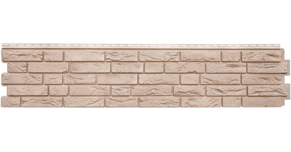 Фасадная панель Я фасад, Демидовский кирпич 1495 х 339 мм Classic, цвет: янтарь