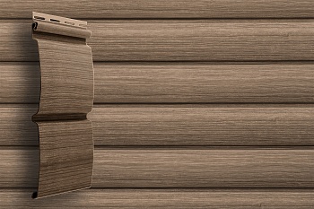 Сайдинг Grand Line блок-хаус, L=3000 мм серия Design Tundra, цвет: кедр