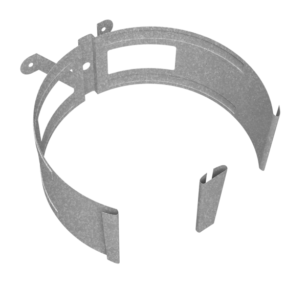 Кронштейн трубы на дерево Vortex Project Ø210\145 мм, Zn