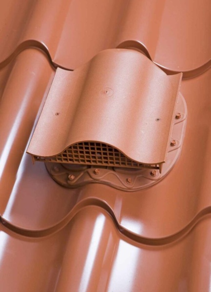 Кровельный вентиль Vilpe KTV, Muotokate кирпичный