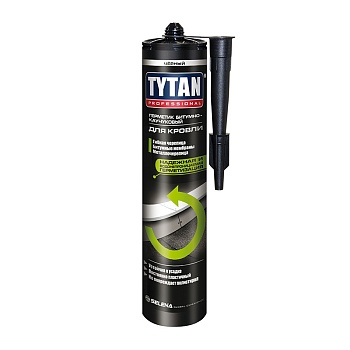Герметик Tytan битумно-каучуковый, Professional, цвет: черный, уп 310 мл