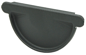 Заглушка желоба универсальная Grand Line Ø 125 мм PE Matt, RAL 7024