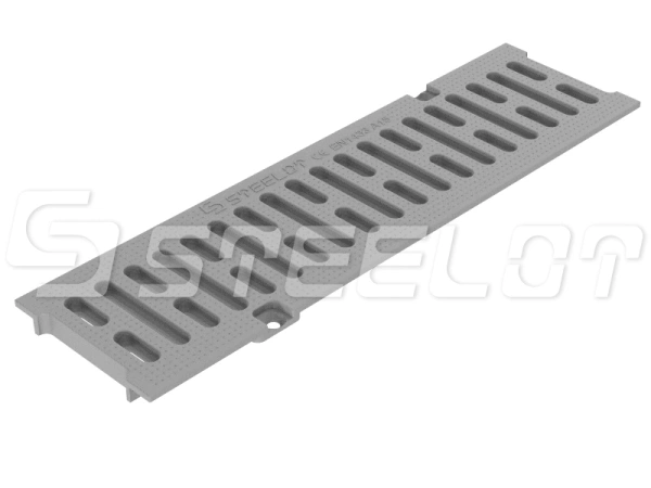 Решетка пластиковая SteeStart DN100, А15, Цвет: серый