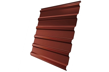 Профилированный лист GL C20 A, 0.45 мм, Drap TX, RAL 8004 Профилированный лист GL C20 A, 0.45 мм, Drap TX, RAL 8004