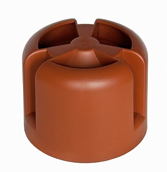 Колпак Krovent Hupcap 110 красно-коричневый