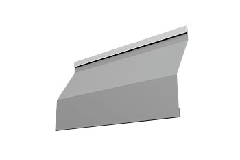 Ламель для забора жалюзи, Milan Slim 0.45 мм, PE, RAL 9006