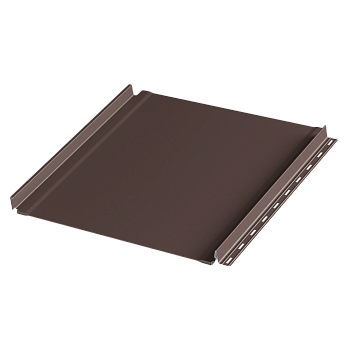 Фальцевая панель Aquaclick, Эталон, с подгибом 0.5 мм, PU Matt, Zn 275 г/м², RAL 8017