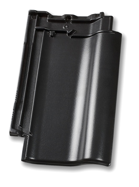 Керамическая черепица Nelskamp F 12, Состаренный черный