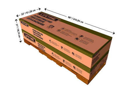 Сарай пластиковый Lifetime WoodLook 8'*10', 6.66 м²