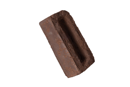 Кирпич ручной формовки Faber Jar Петровский штандарт полнотелый, цвет: бордовый, под старину, М125, 215x102x65 мм