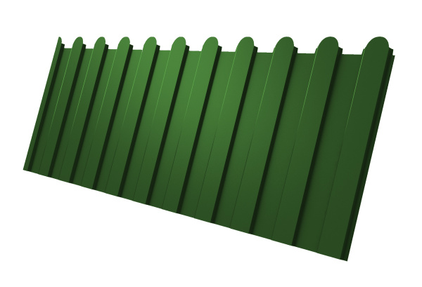 Профилированный лист GL C8 A, фигурный, 0.45 мм, PE, RAL 6002