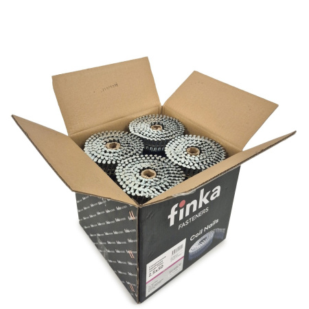 Строительные барабанные гвозди Finka 2.5х50 мм, Ring NK, уп. 4800 шт