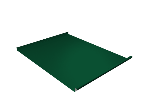 Фальц двойной стоячий Grand Line, 0.5 мм, Satin Matt, RAL 6005