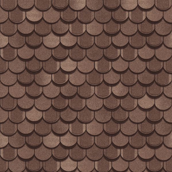 Битумная черепица Shinglas, Атлантика цвет: Тенерифе, 1.5 м² / уп.