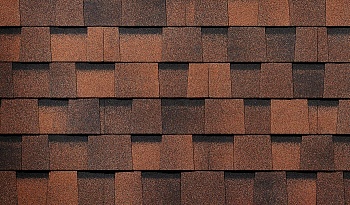 Ламинированная битумная черепица, Docke, Dragon Lux цвет: кофе, 2.38 м² / уп.