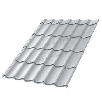 Металлочерепица МП, Ламонтерра X 0.5 мм, NormanMP, RAL 7004