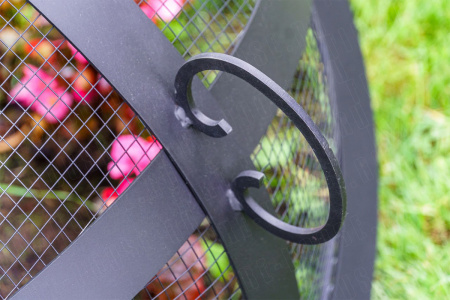 Крышка-искрогаситель, круглая для костровой чаши Ø 500 мм