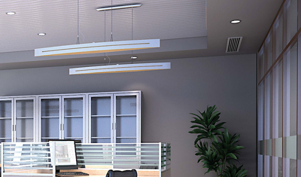 Рейка потолочная A100 AS, L= 3000 м, Цвет: белый