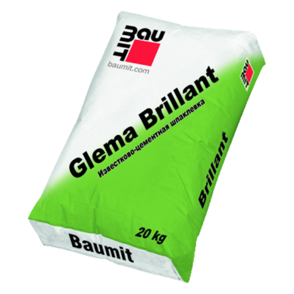 Шпаклевка Baumit GlemaBrillant, 20 кг