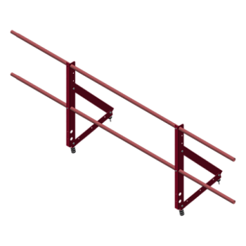 Ограждение универсальное Optima, H=650 мм, L=2000 мм, RAL 3005