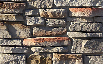 Декоративный камень White Hills Тевиот под Камень, цвет: 701-80 / серый