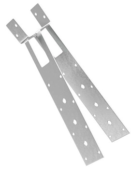 Опора для конькового/хребтового бруса, Eurovent CANTILEVER B, L=210 мм