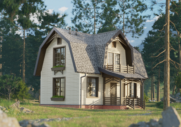 Ламинированная битумная черепица, Docke, Dragon Standart цвет: серый, 2.38 м² / уп.