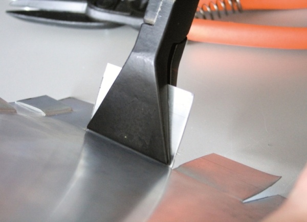 Клещи прямые, накладное соединение EDMA, 60 мм