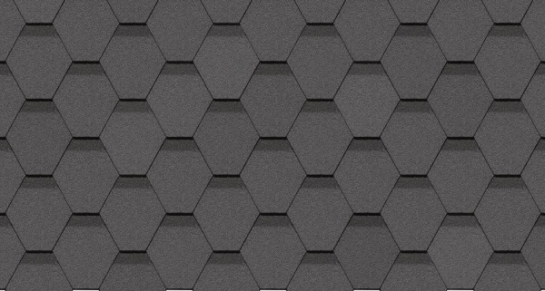 Битумная черепица, Docke, Standart Сота цвет: серый, 3 м² / уп.