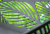 Костровой очаг, 900х900 мм, H=560 мм, "Листья"