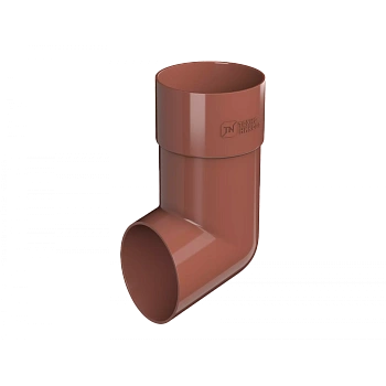 Слив трубы, Технониколь пвх, стандарт Ø82 мм, цвет: красный