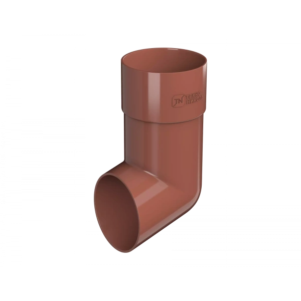 Слив трубы, Технониколь пвх, стандарт Ø82 мм, цвет: красный