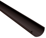 Желоб водосточный, Grand Line Ø 125 мм, L=3000 мм, PU Matte, RAL 9005
