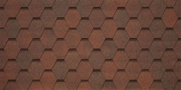 Битумная черепица Tegola Business, Veneto цвет: nocciola 418, 2.86 м² / уп.