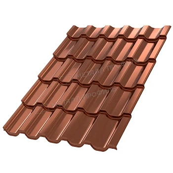 Металлочерепица МП, Трамонтана X 0.5 мм, Purman, Argilite