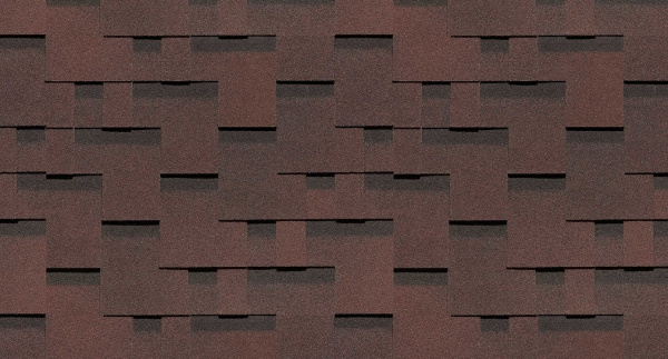 Битумная черепица, Docke, Premium, Генуя цвет: зрелый каштан, 3 м² / уп.