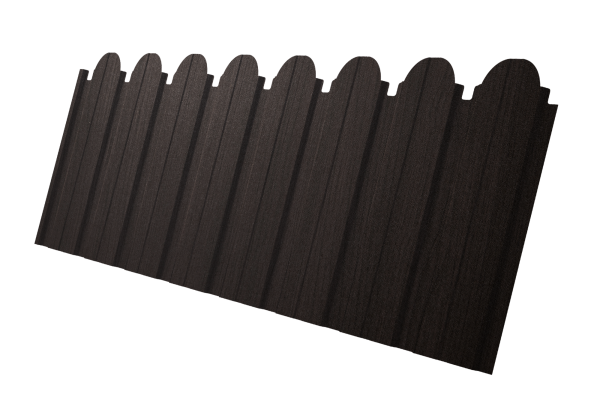 Профилированный лист GL C10 B, фигурный, 0.45 мм, Print Elite, Coffee Wood TwinColor Профилированный лист GL C10 B, фигурный, 0.45 мм, Print Elite, Coffee Wood TwinColor