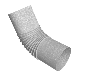 Колено стока Vortex Project Ø210\145 мм, Zn