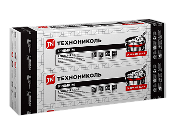 Технониколь, Logicpir Баня Ф/Ф Г1 1190х590х50 мм 3.51 м2, 0.17 м3