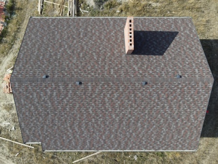 Ламинированная битумная черепица, Docke, Dragon Premium цвет: слива, 2.8 м² / уп.