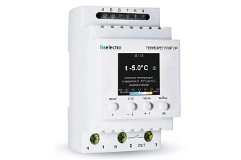 Терморегулятор HS Electro ТС-4, для систем антиобледенения и снеготаяния