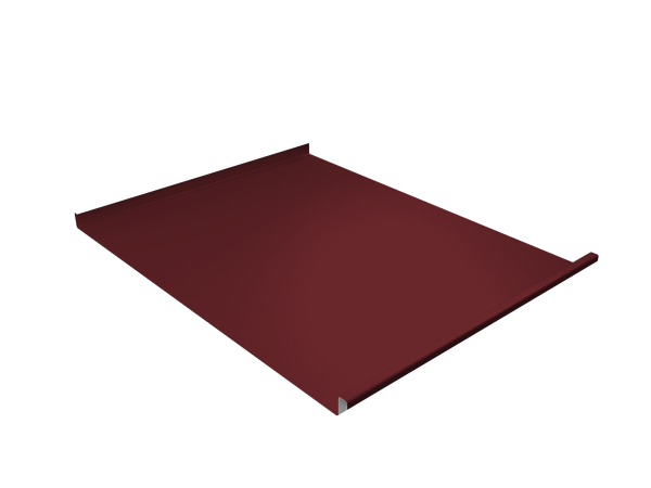 Фальц двойной стоячий Grand Line. 0.45 мм, Drap ST, RAL 3005